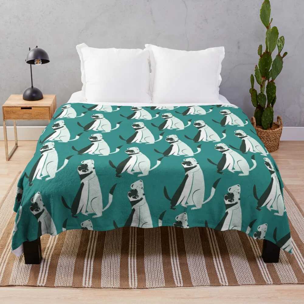 Cover blankets Sofa throw blanket coraline fleece blanket cooling blanket custom decorative bed blankets Plaid dog cute beach Y240815