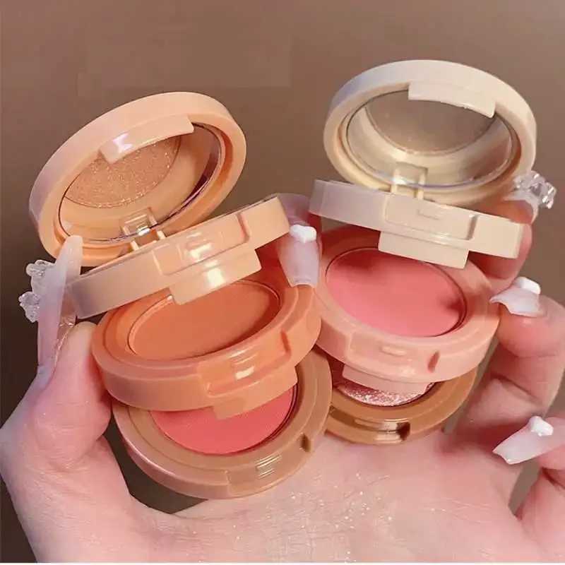 3-in-1 Makeup Palette Matte Pearlescent Eyeshadow Blush Highlighter Contouring Three-layer All-in-one Palette Brightening Skin Y240815