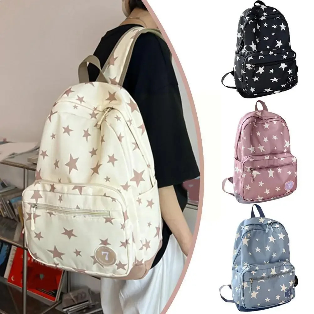 Star Backpack For Women Men 17 Inch Star Laptop Backpack College Bag Cute Travel Backpack Student Back To School Casual Bo 240813