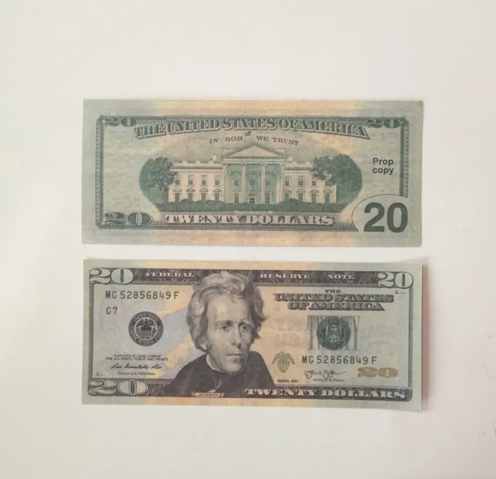 prop money realistic usd Actual 1:2 size Euro, US Dollar, British Pound banknotes Prop bar atmosphere film shoot Showcases toy banknotes party supplie