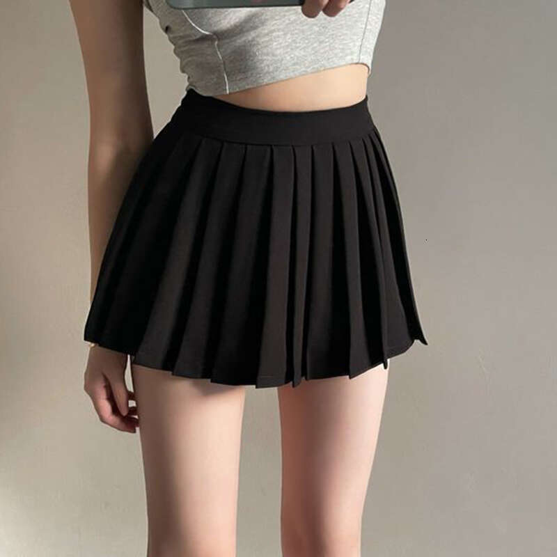 Sexy Zoki Women Pleated Summer Vintage Mini Korean High Waist Tennis Student White Designed Girl Dance Skirts