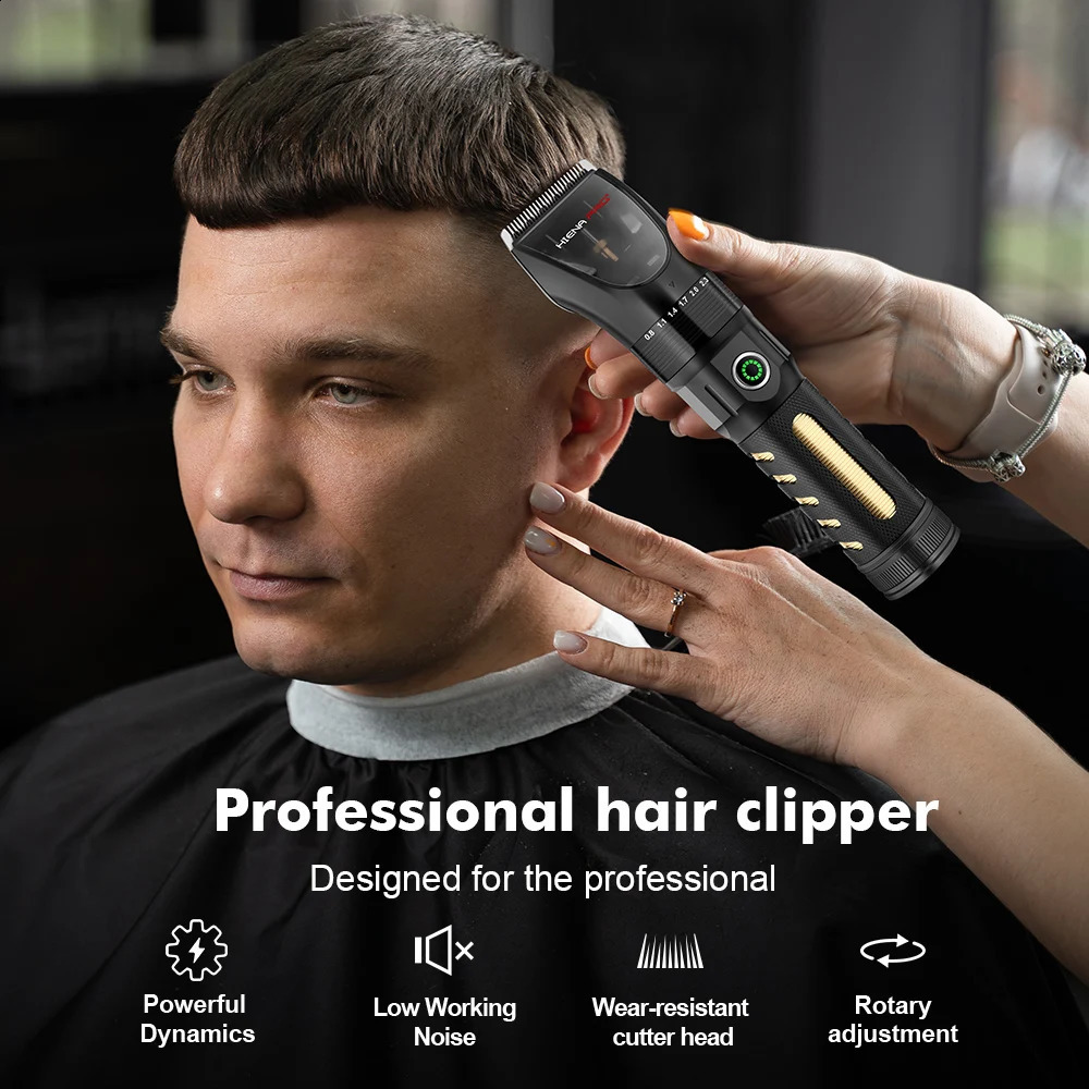 HIENA clipper professional barber machines man machine Hair cutting Barber shop men Carving scissors home appliance hyn-405 240808 C260312