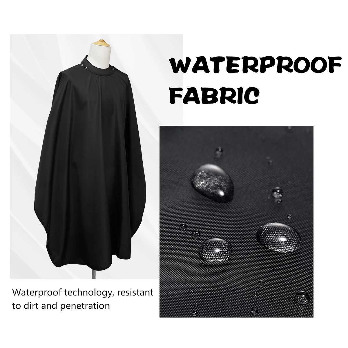 Hair removal machine silicone collar apron transparent anti-static hair clip waterproof apron eagle shawl hair cutting tool W240814