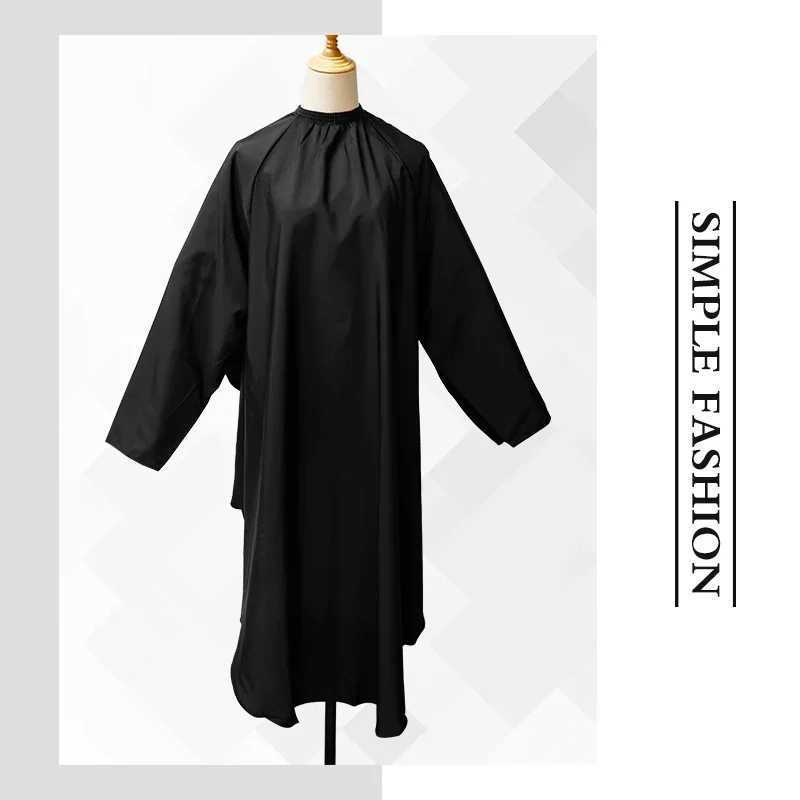 Sleeves aprons hairdressers hair clippers dresses with sleeves hair salons accessories released W240814