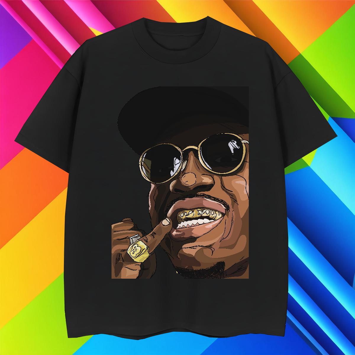 Unisex happy Men T Shirts Street Men Tshirts 230g 100% Cotton Casual New O-Neck Short Sleeve Skull Tops Shirt
