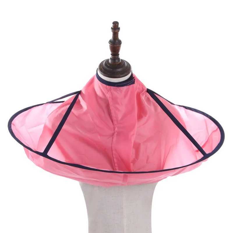 4-color DIY hair cutting cape umbrella corner hair cutting cape shaving apron hair stylist dress cover home cleaning protector W240814