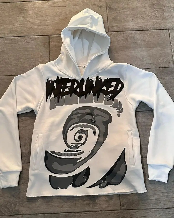 Streetwear Y2k Hoodie Oversized Print Pattern Harajuku Fashion Men and Women Long Sleeve Sweatshirt Casual Loose Hoodie 240814