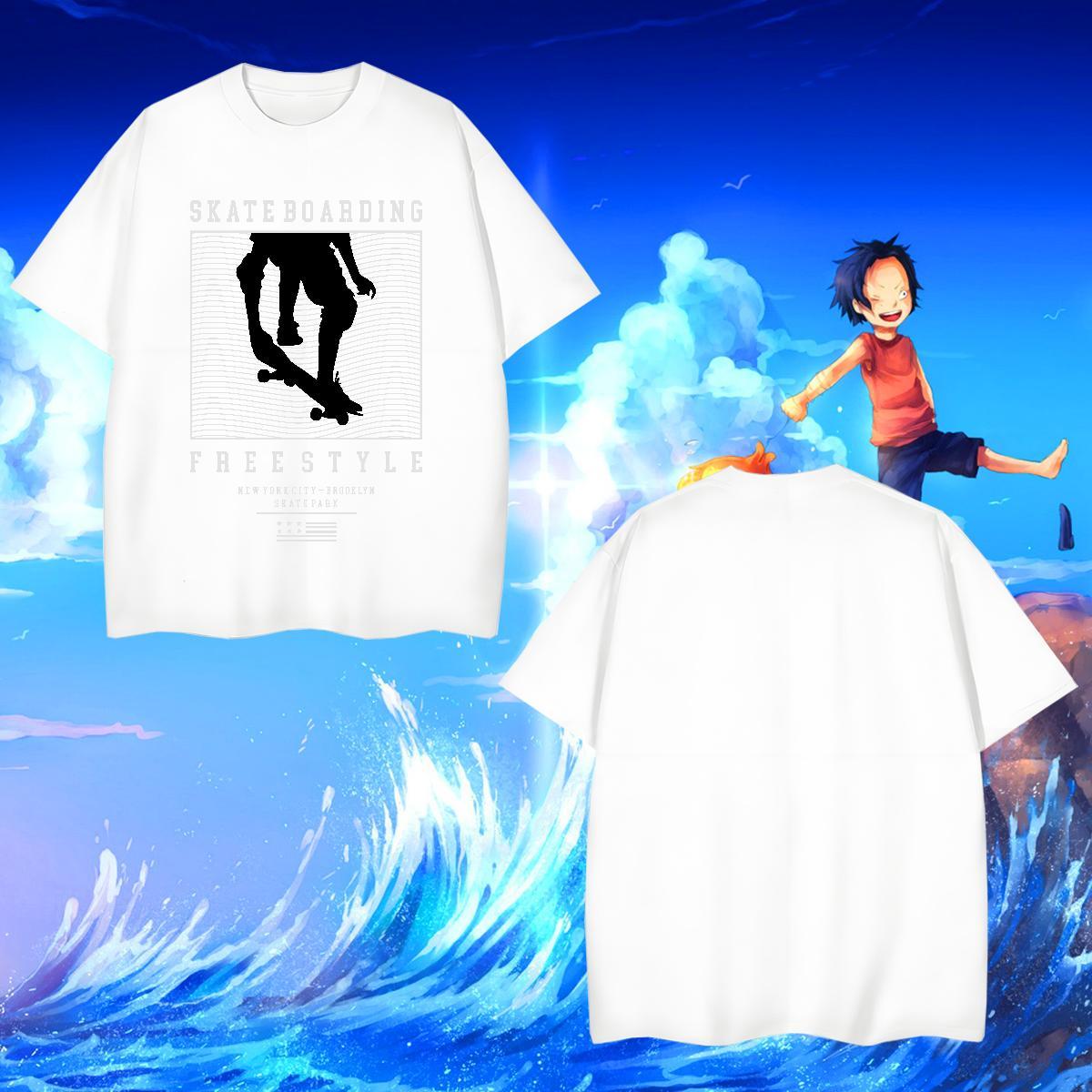T-Shirts 230g 100% Cotton painting Street wear Hip Hop Crew Neck Oversized 3XL 4XL Couples T Shirts 2024 Designer Comfortable Tees Shirts