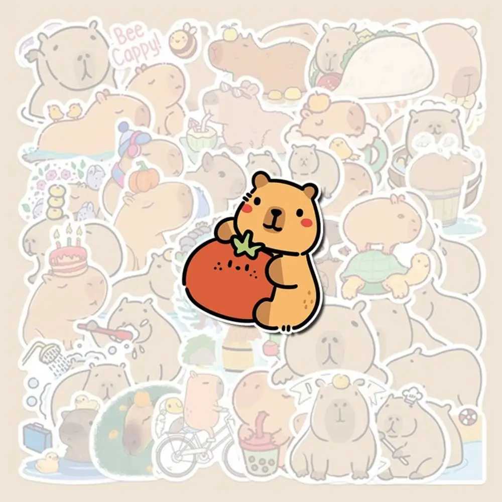 Exquisite Breastpin Acrylic Capybara Pin Cute Collar Animal Badge Kawaii Creative Capibara Pin Backpack Decoration W240815