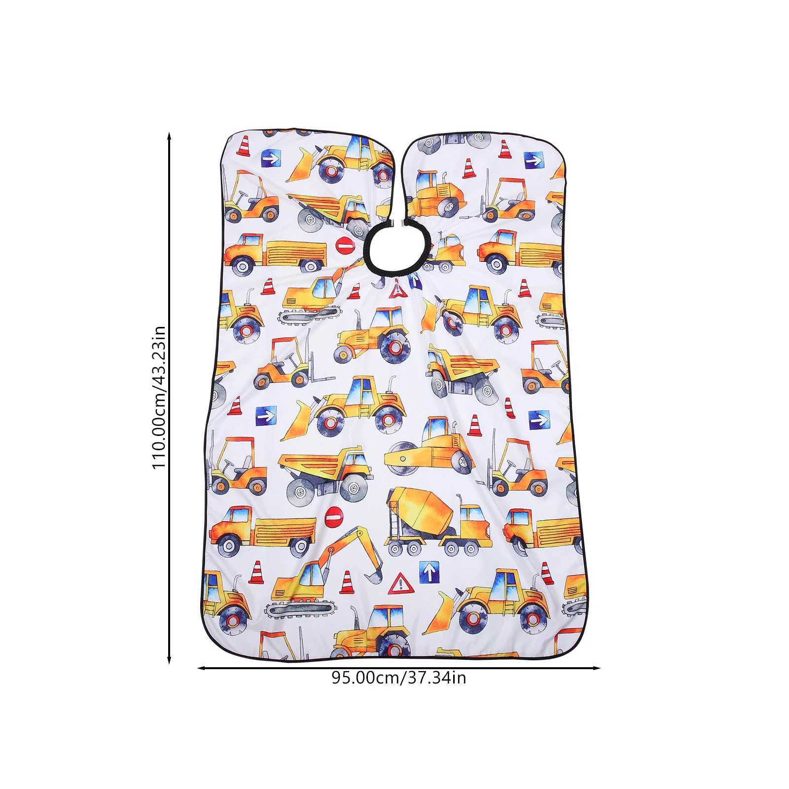 Childrens Barber Adult Clothing Corner Salon Apron Accessories Childrens Barber Pongi Hairstyles Men and Women W240814