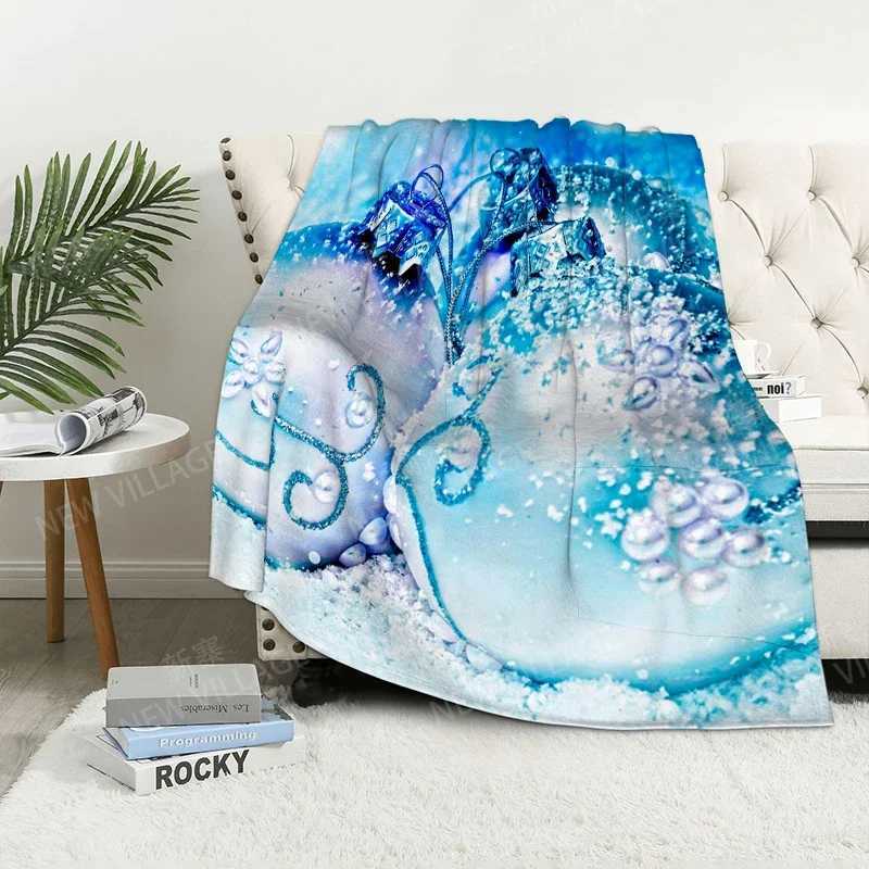 Home decoration plush Sofa blanket Christmas animal Bedspread on the bed anime fluffy soft blankets thick blanket for winter Y240815