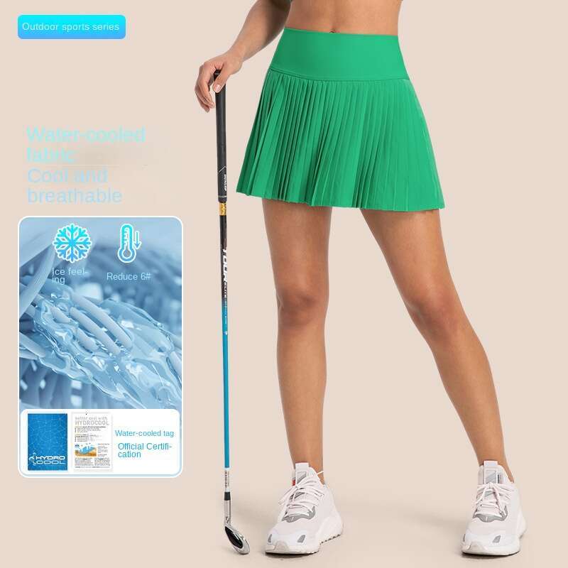 Slam Grand Tennis Skirt Running Ball Sports Various Scenarios Womens Clothes Golf Skirts Cool Smooth Feel Court Rival High-Rise s