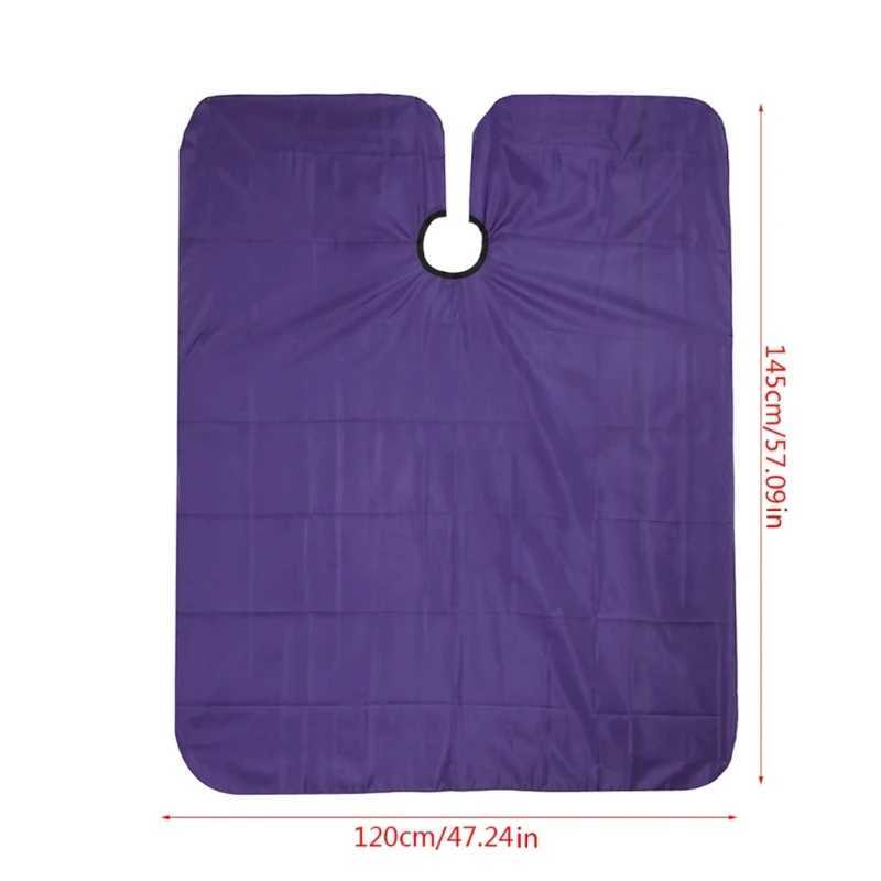652F 1PC Adult Waterproof Salon Hairstylist Cape Town Dress W240814