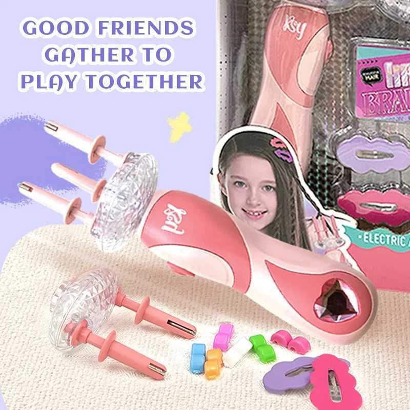 New Electric Automatic Hair Weaving Machine DIY Weaving Hair Style Tool Twisting Weaving Machine Girl Weaving Toy W240814