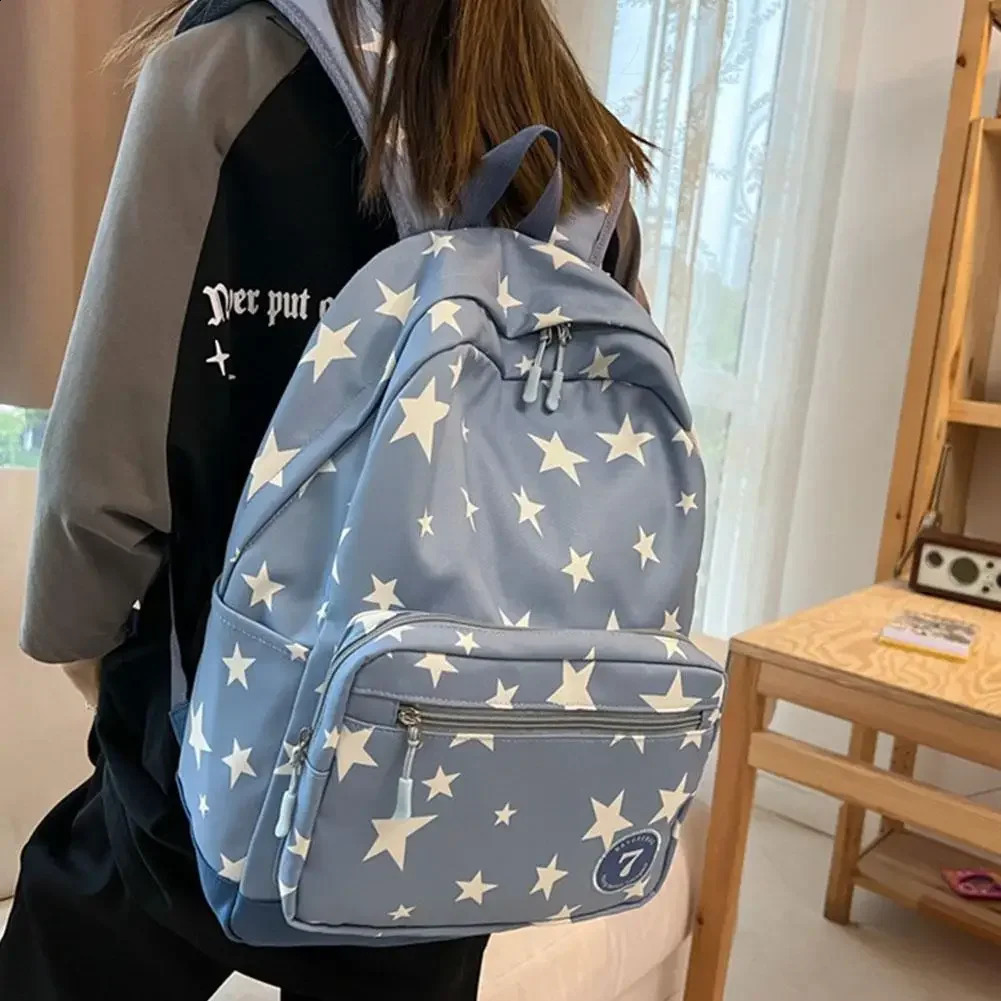 Star Backpack For Women Men 17 Inch Star Laptop Backpack College Bag Cute Travel Backpack Student Back To School Casual Bo 240813
