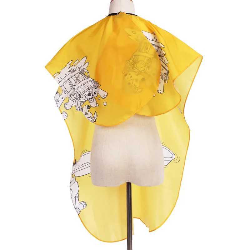 Hairdressing Childrens Cartoon Corner Waterproof Hair Cutting Dyeing Clothes Manto Apron Packaging Professional Salon Barber Styling Tools W240814