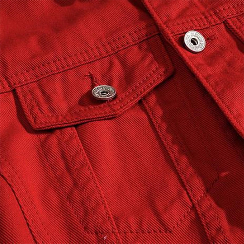 2024 ly Autumn Denim Outerwear Fashion Tops Mens Jacket Slim Fit Punk Style Hip Hop Denim Coat Couple Streetwear Hole Jackets o240814