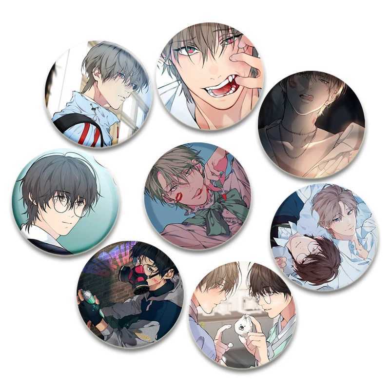 32/44/58mm BL anime lost in the clouds button pin cartoon handmade brooch badge brooch backpack clothing gift accessories W240815