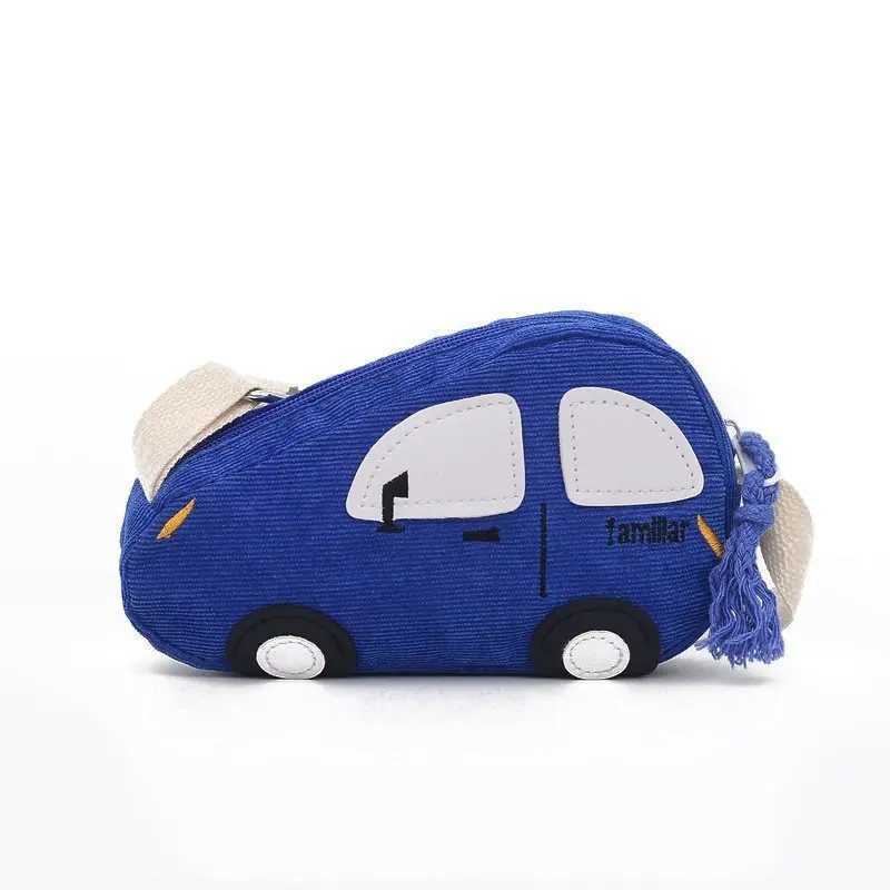 2023 Fashion Mini Cross Bag Childrens Baby Boys and Girls Car Shoulder Bag Handbag Cartoon Pig Mini Coin Wallet W240813