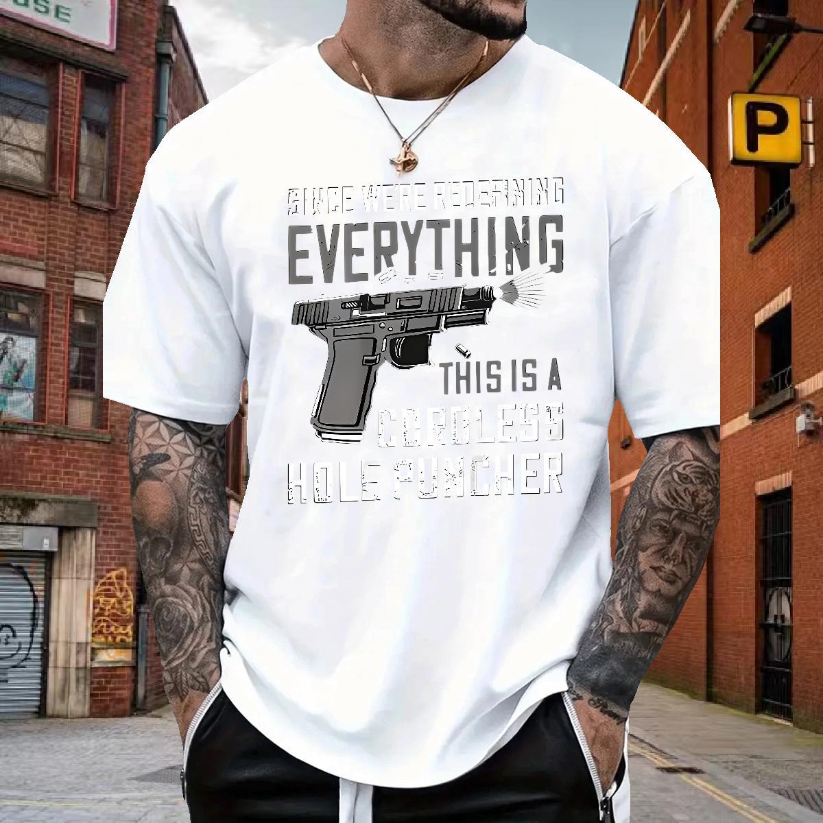 Mens T Shirts 100% Cotton 230g gun Daily Wear Breathable Short Sleeve Black Oversized Mens Tshirts 2024 Designer TOP Quality Top Tees