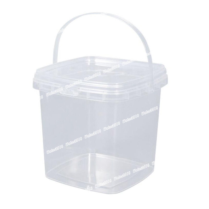 68OZ Square Deli Containers with Lids Clear Plastic Food Storage Containers Airtight Deli Containers