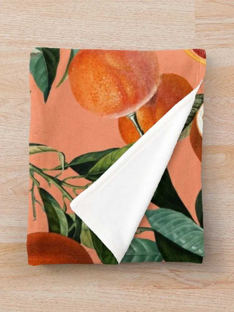 Cover blankets Sofa throw blanket coraline fleece cooling blanket custom decorative bed blankets sunflower orange flower birds Y240815