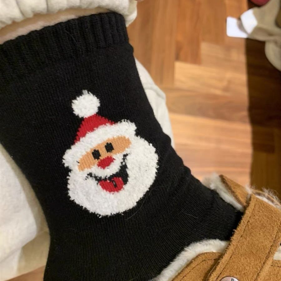 Socks men's long socks autumn and winter versatile mid tube American sports student basketball long tube men's socks