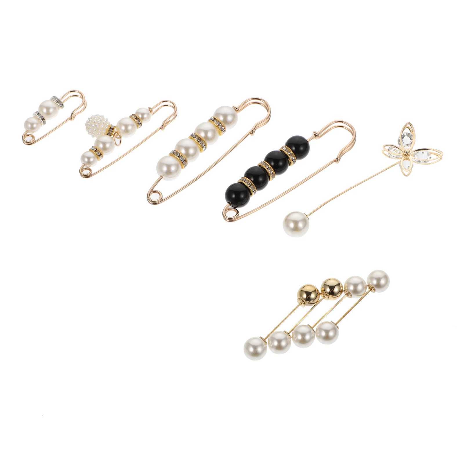 2 sets of explosion-proof buckles elegant brooches vintage decorative clothing Brooch party cartoon creative novel gifts W240815