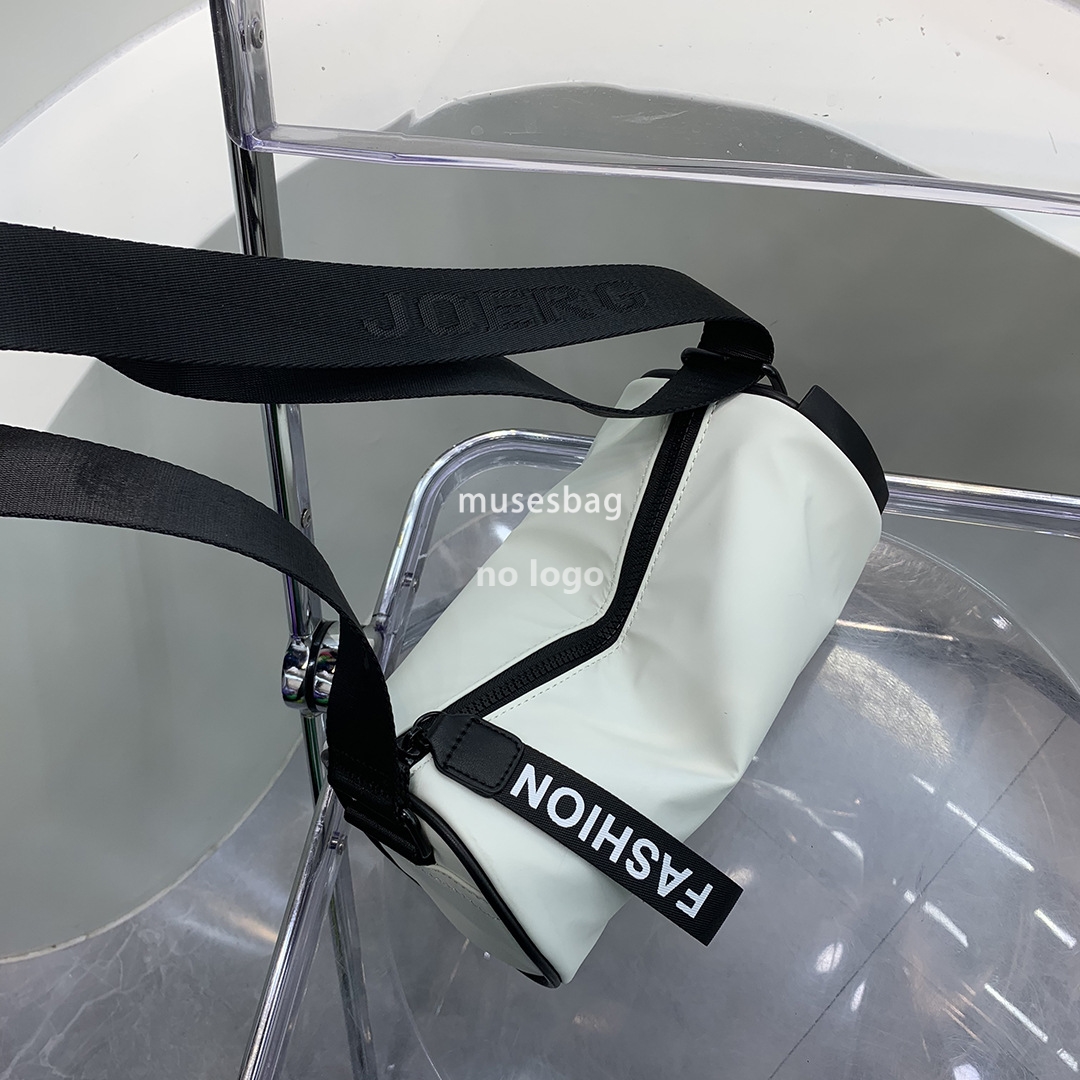New cylinder bag spring summer casual candy color single shoulder crossbody bag simple letter fluorescent bag female spot