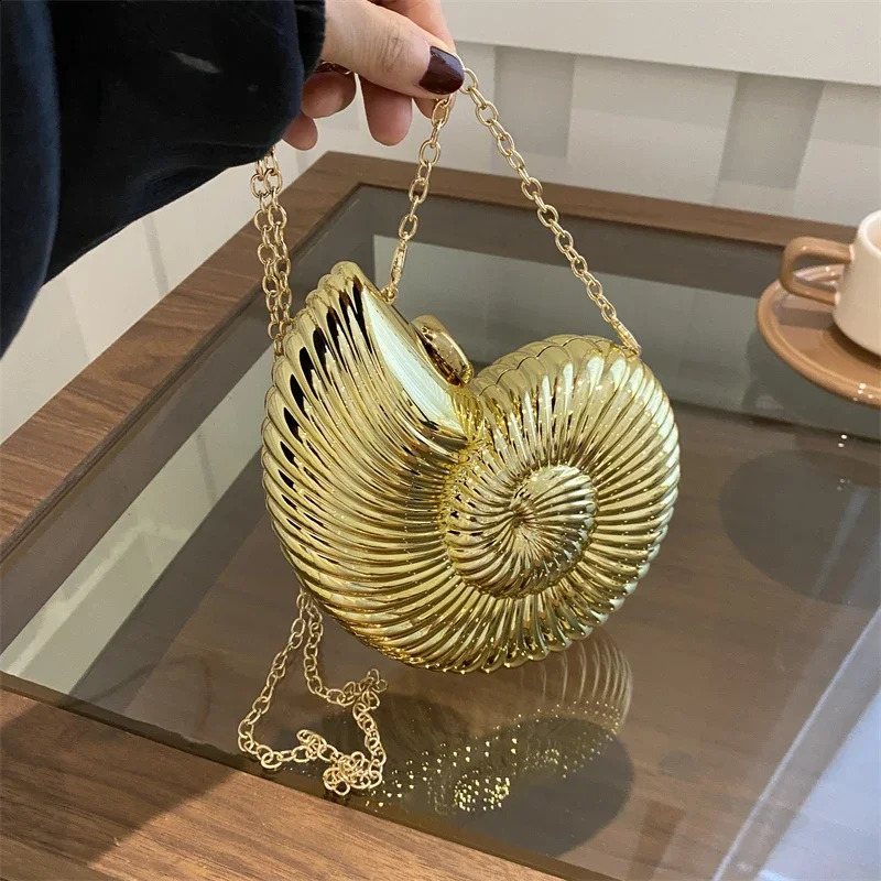 High Quality Design Single Shoulder Bag Fashionable and Minimalist Crossbody Bag Snail Shape Crossbody Bags 240813