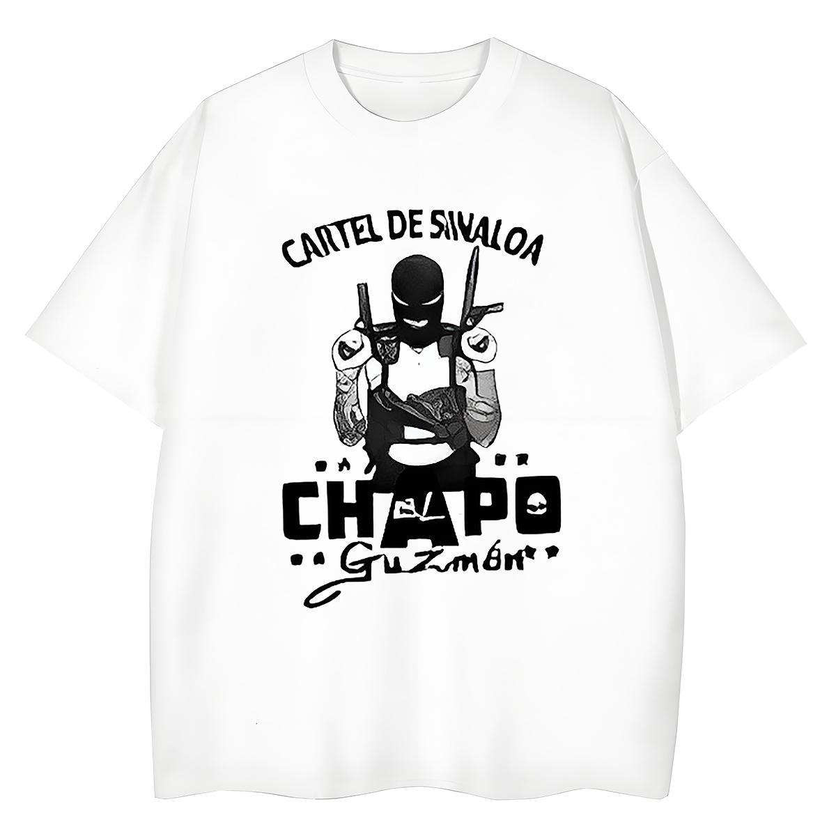 Brand T-Shirts gun Breathable Crew Neck Street Wear DIY Anime 230g Pure Cotton Men Tshirts Designer Fashion Clothes