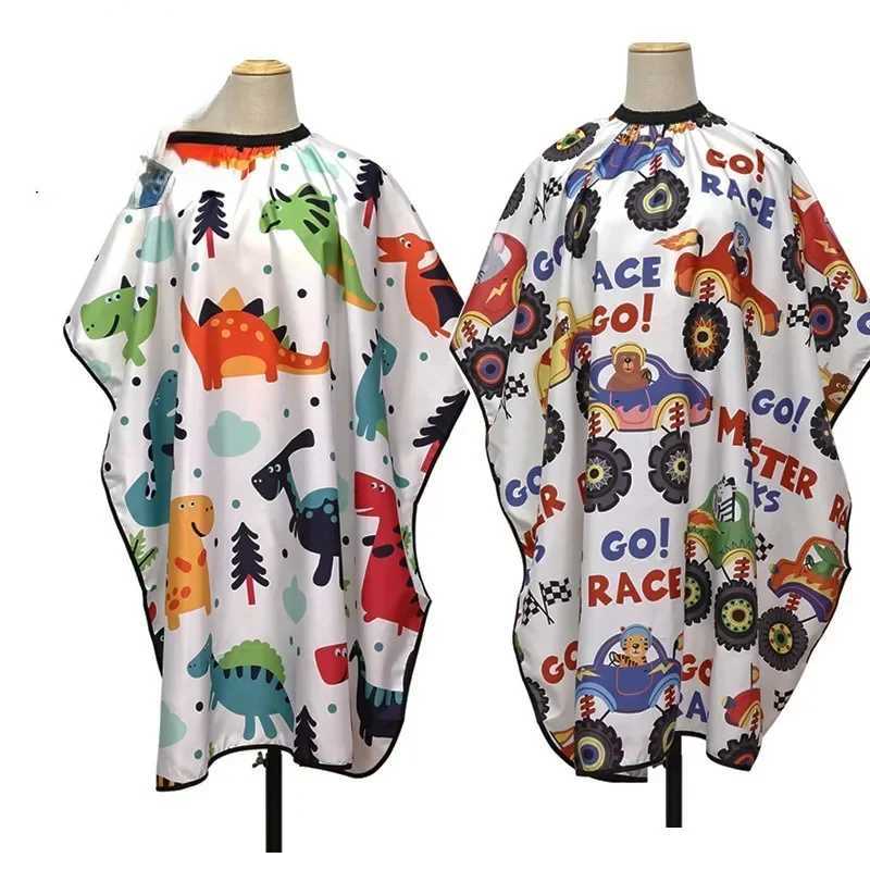 1 piece of childrens hairstyles open collar dresses hairdressers aprons hairstyles childrens girls boys hairstyles clothing polyester cover W240814