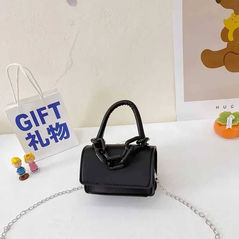 Childrens cross body bag new fashion princess wallet and handbag sweet casual simple and cute baby mini bag W240813