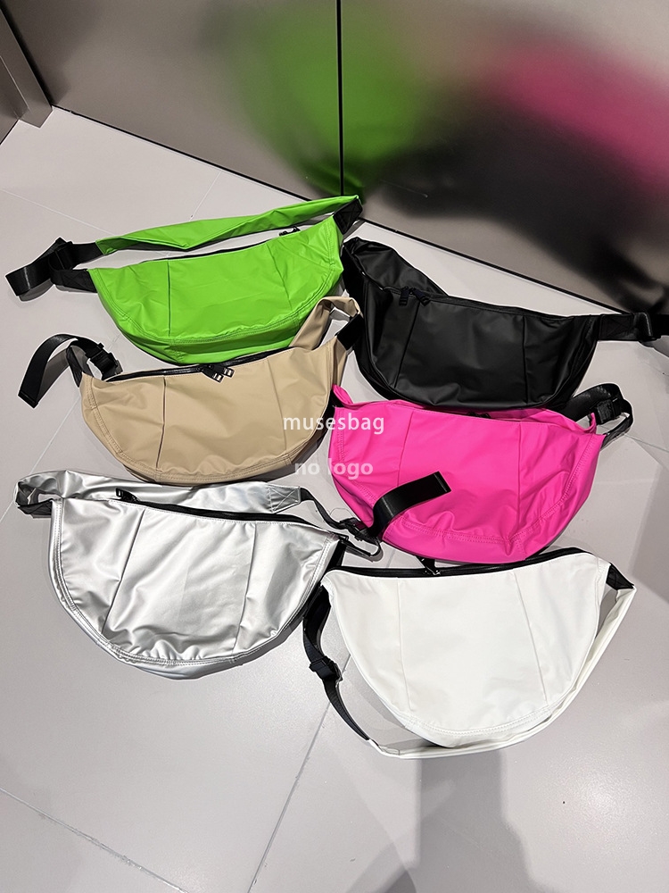 New high quality casual Oxford cloth crossbody bag simple large capacity lightweight single shoulder bag dumplings shape unisex croissant