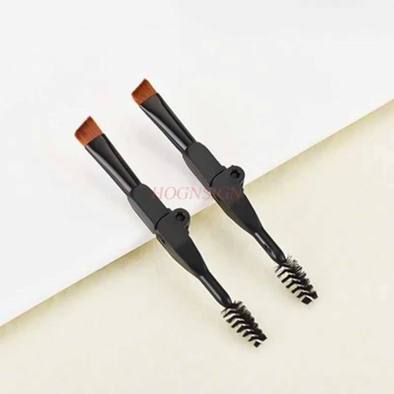 2 foldable dual head eye brushes portable inclined eye brush air cushion eye brush W240814