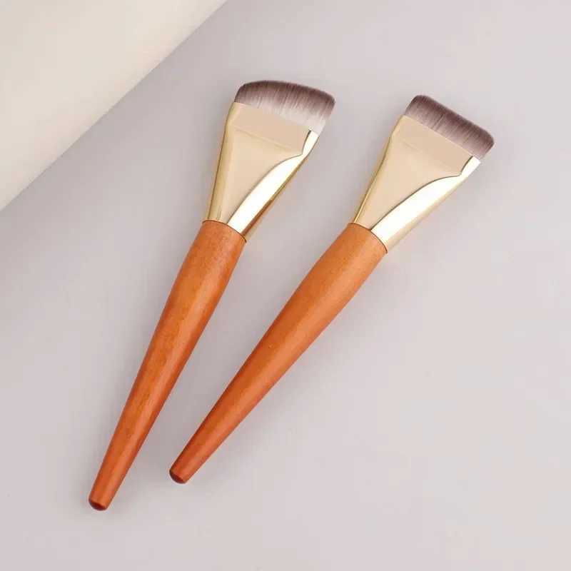 Ultra thin foundation make-up brush light facial contour brush plane contour brush mixed foundation make-up makeup brush W240814