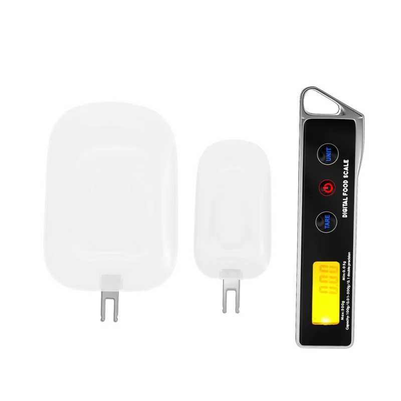 500g/0.01g Electronic Weighing Spoon LCD Display Digital Measuring Spoons With Two Size Spoons Kitchen Scales Cooking ToolsM240815