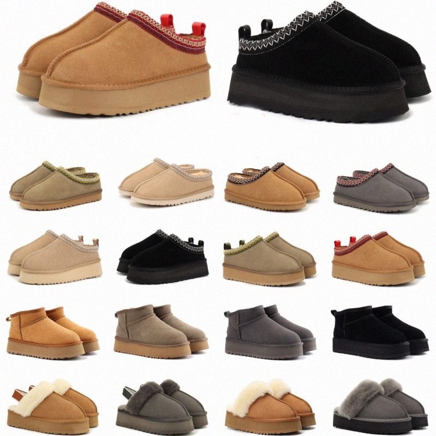 Designer Australia snow boots Tazz slippers Tasman ugss Mens Womens clog Ultra Mini boot Platform warm shoes Slipper Australian mini boot Leather 40SV#