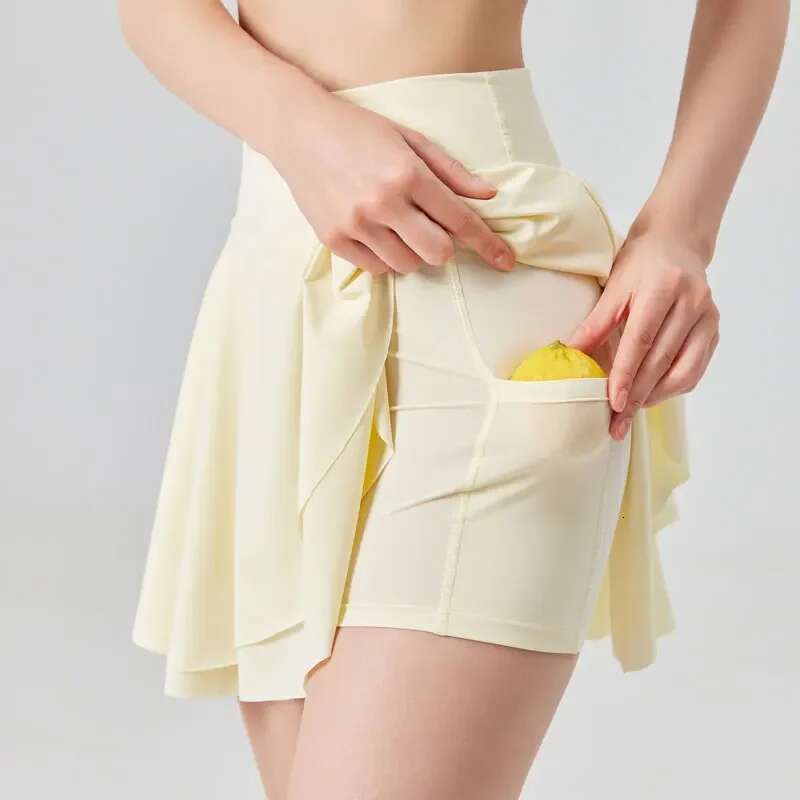 Tennis Refreshing Skirt for Women with Protection, High-waisted Sun Block and Pleated Golf Bottom