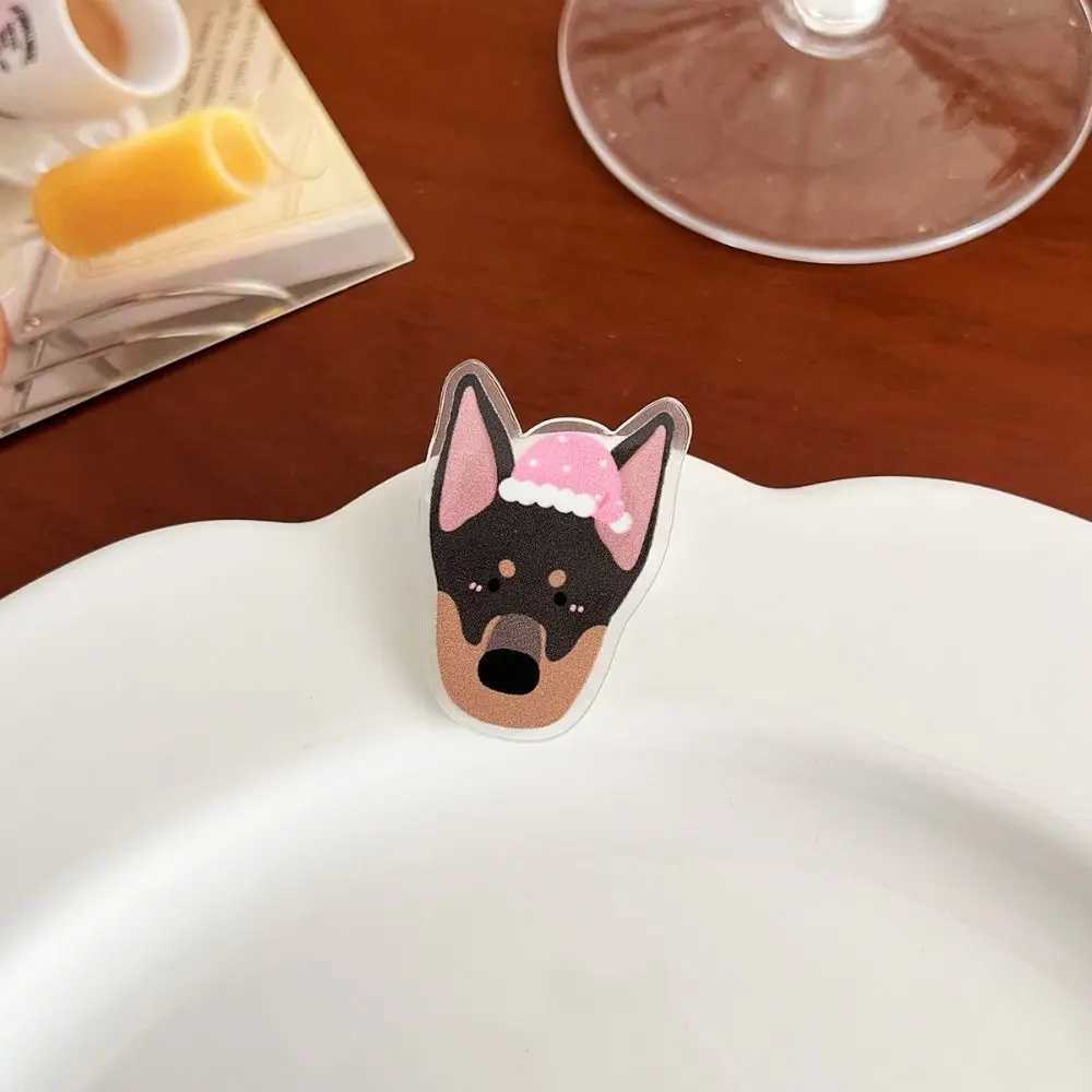 Kawaii Pug Acrylic Dog Pin Bichon Frise Pomeranian Pom Husky Badge China Country Dog French Bulldog Shiba Inu Breastpin Gift W240815