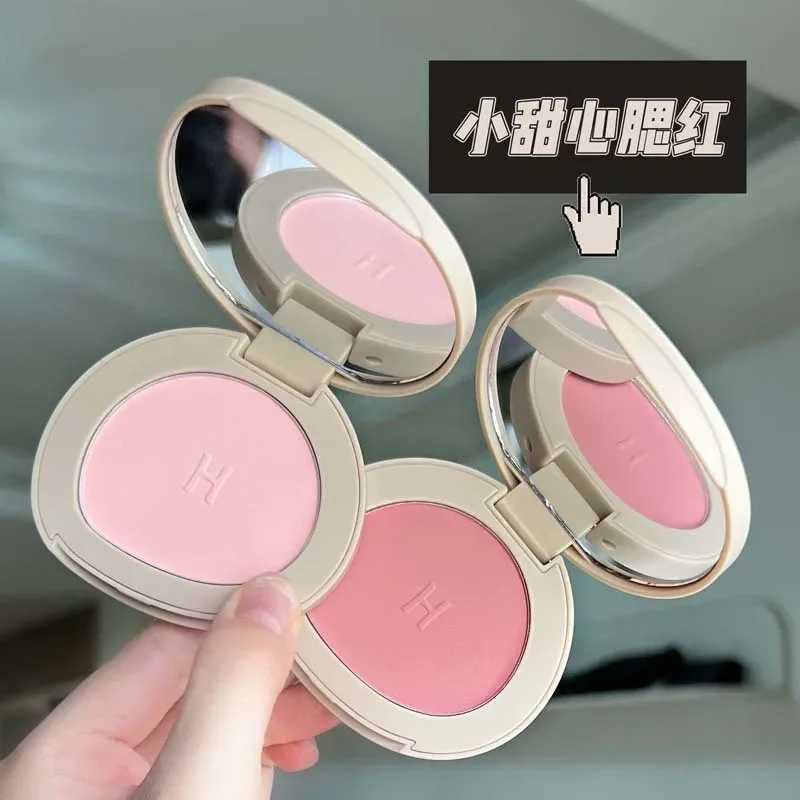 HERORANGE Monochrome Blush Matte Delicate Natural Nude Expanded Color Highlighter Contour Integrated Plate Pure Desire Makeups Y240815