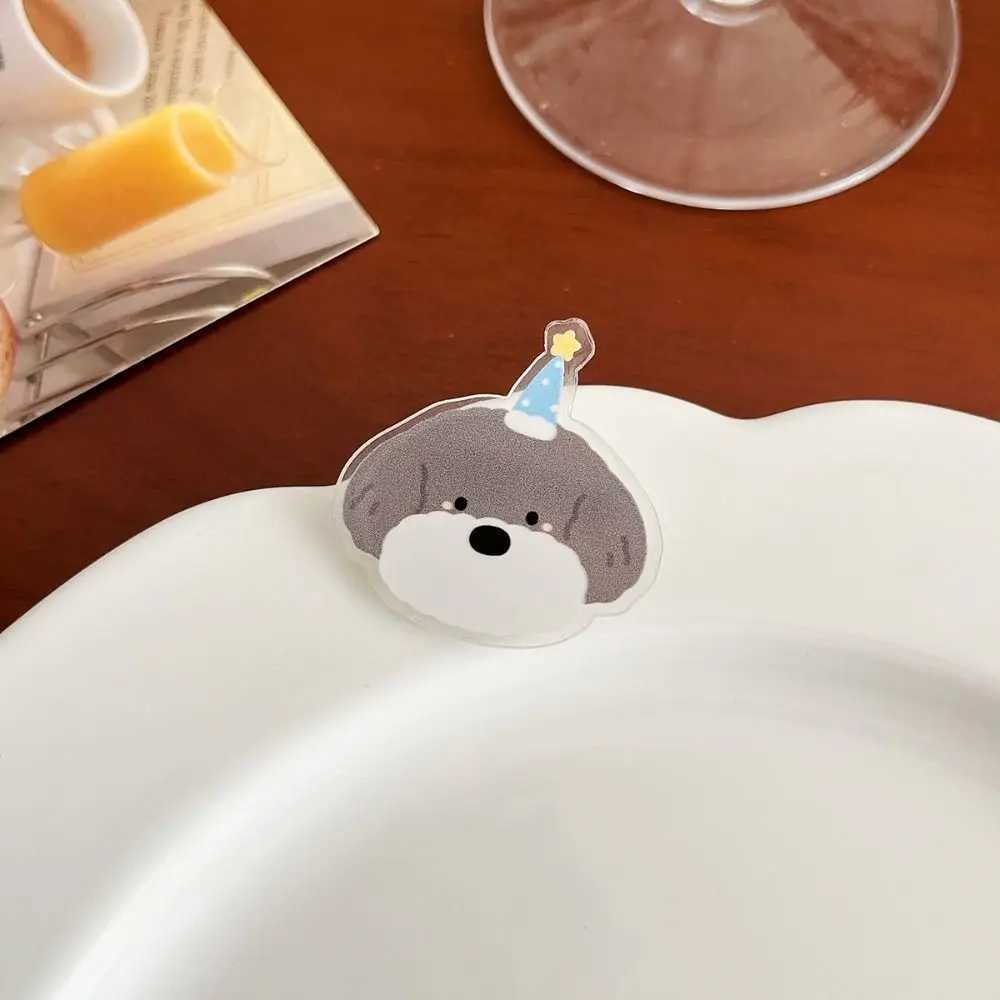 Kawaii Pug Acrylic Dog Pin Bichon Frise Pomeranian Pom Husky Badge China Country Dog French Bulldog Shiba Inu Breastpin Gift W240815