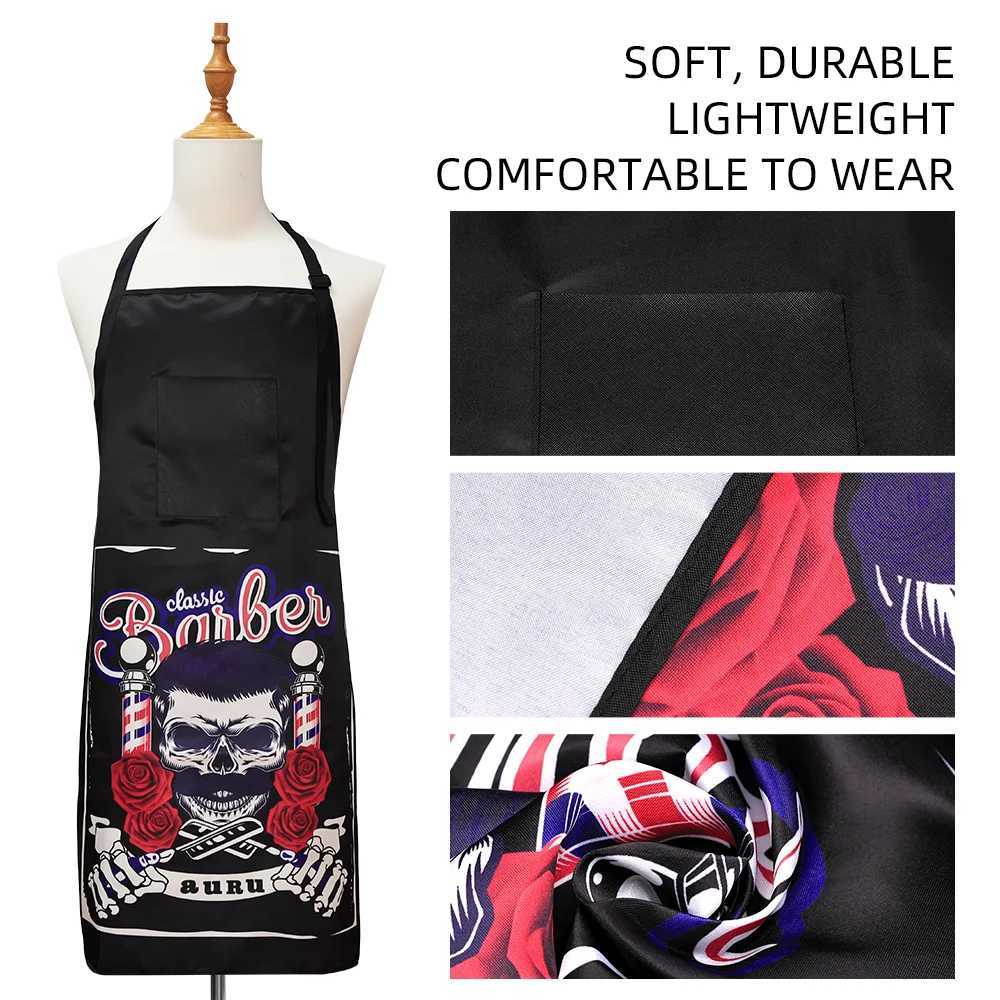 Hair salon hair apron waterproof hair stylist dress hair stylist fabric anti-static hair shawl tool W240814