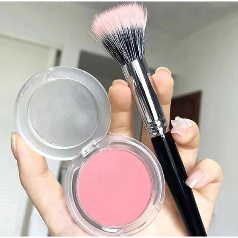 Single Color Blush Matte Natural Cheek Tint Waterproof Face Contouring Cosmetics Blush Powder Brighten Face Soft Female Makeup Y240815