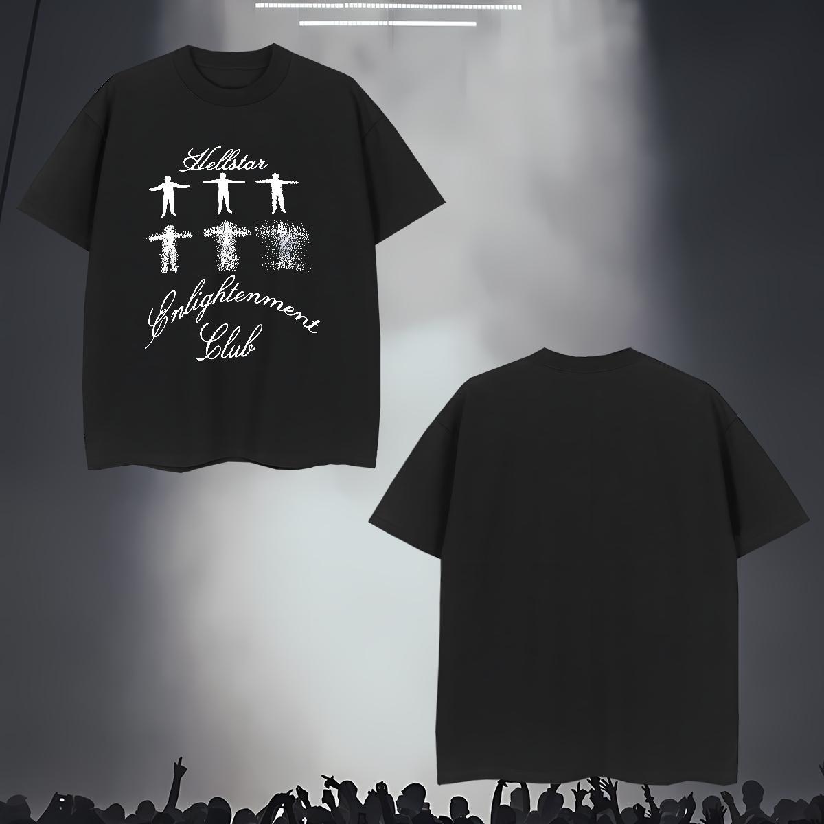 T-Shirts for Men 100% Cotton 230g handpainted High Street Hip Hop O Neck Short Sleeves Custom Print Plus Size Mens Tshirts Classic Casual Cool Design 