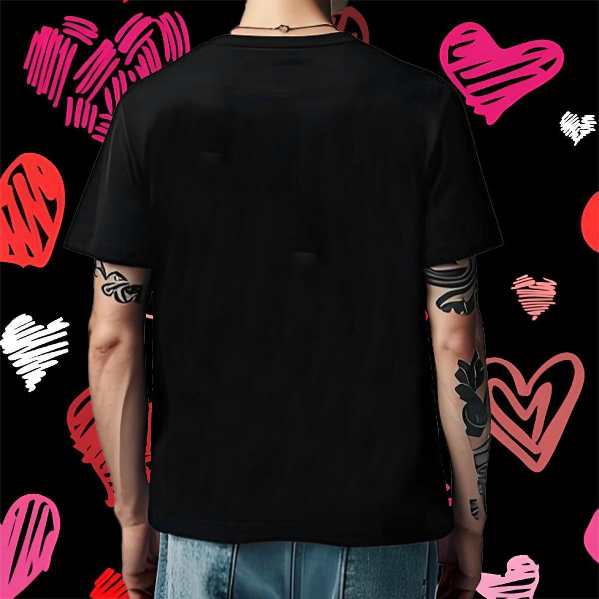 Custom Men Clothes T-Shirt fish Hip Hop 230g 100% Cotton Wear Breathable Short Sleeve Classic T shirt Customized
