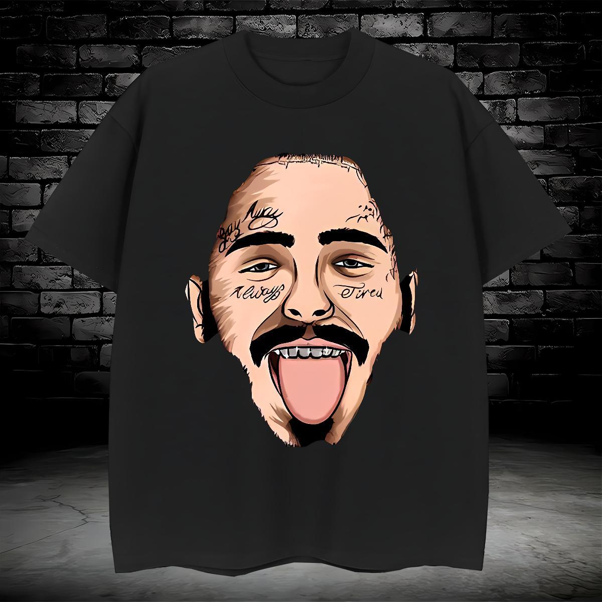 Man T Shirts 230g 100% Cotton portrait Daily Outfit Breathable Short Sleeve Graphic Couples T Shirts Customized Brand Tops Shirt