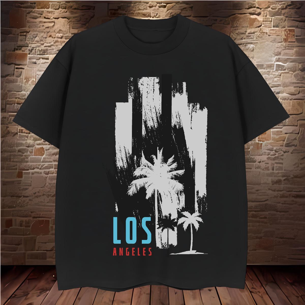 Man T Shirts 100% Cotton 230g tree Casual Breathable Short Sleeve DIY Anime Tshirts Casual New Wholesale Polos