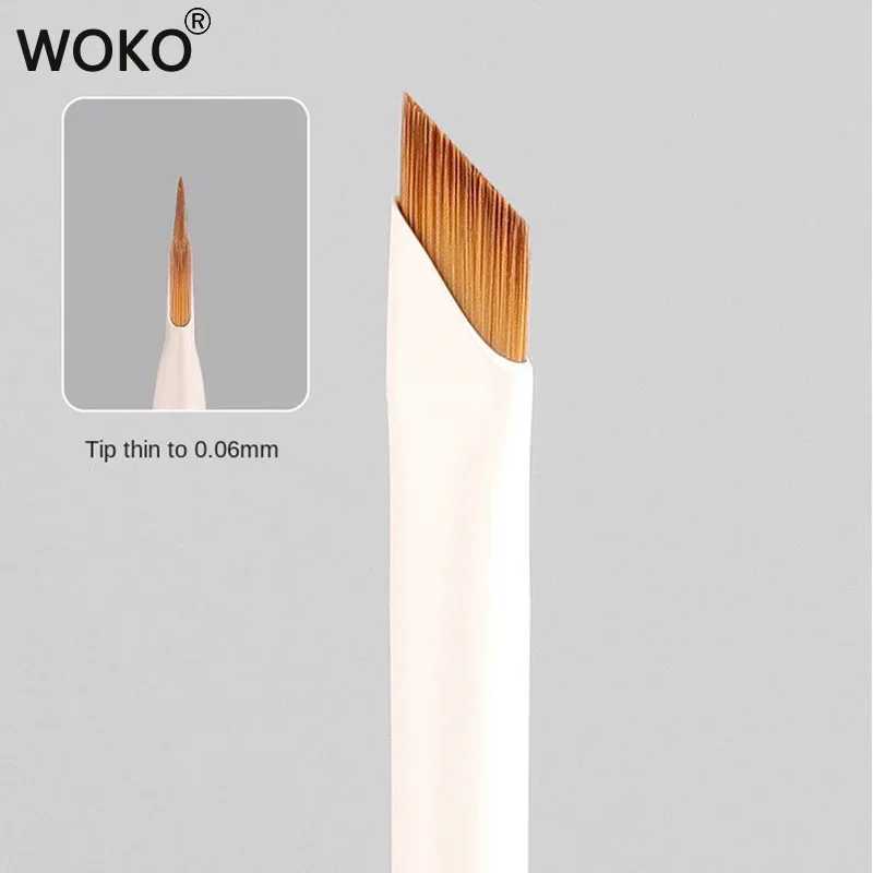 Upgrade blade eyeliner brush ultra-thin fine angle flat angle eyeliner brush lower eyeliner brush W240814