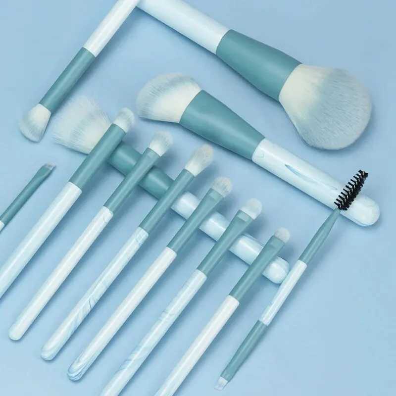 12 piece makeup brush set super soft powder makeup tool beginner points powder blusher brush concealer brush knife edge eyeliner brush W240814